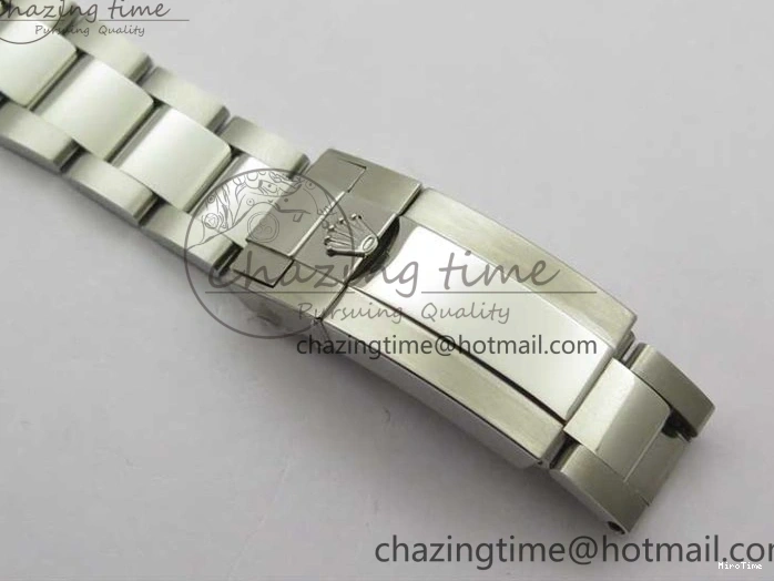 MiroTime 0107 GMT Master II 116710LN Black Ceramic 316L Steel ROF Best Edition Black Dial on SS Bracelet A Sophisticated 2656